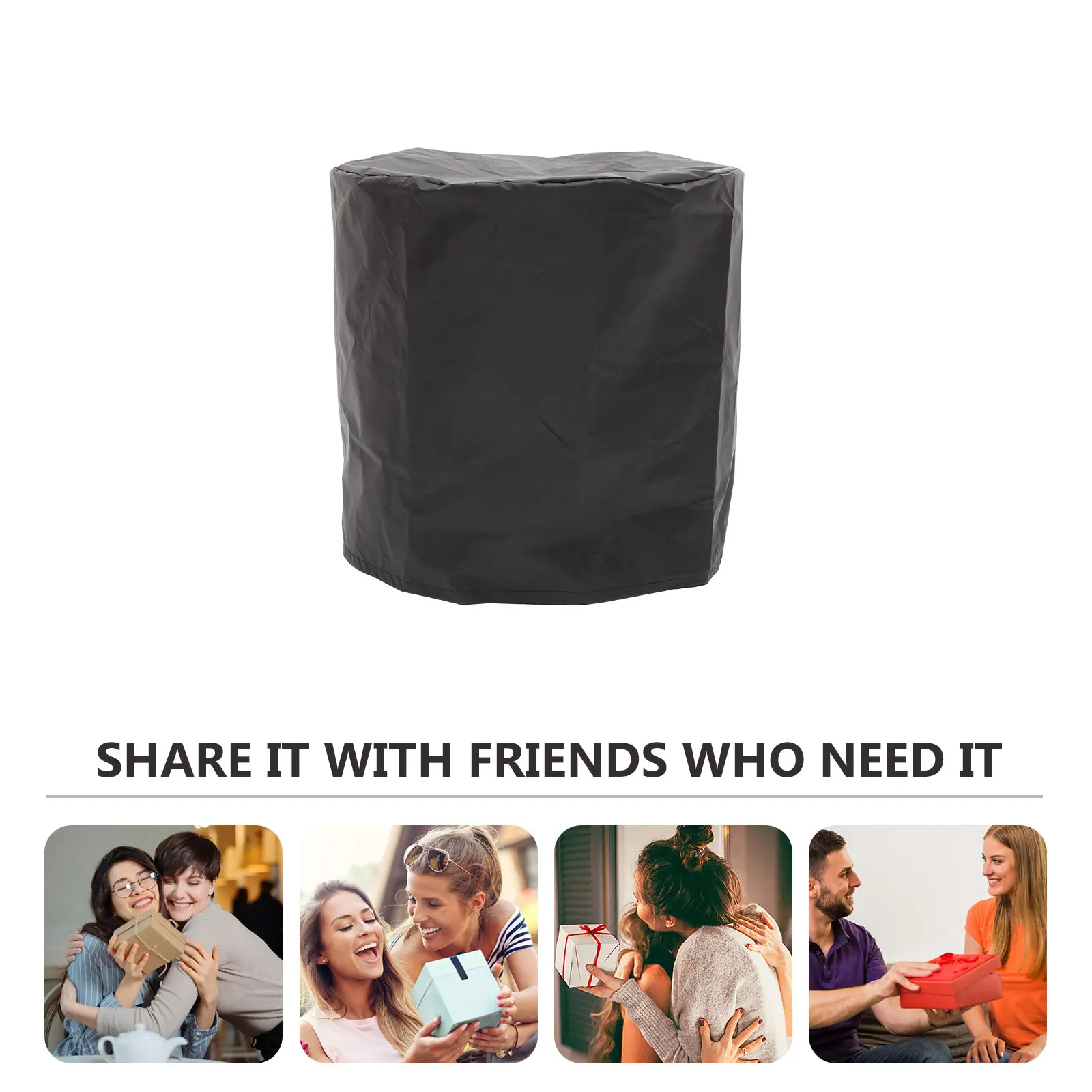 

Durable Outdoor Tea Table Waterproof Dust Cover For Garden Patio Furniture Reusable Weather Resistant Cover Easy