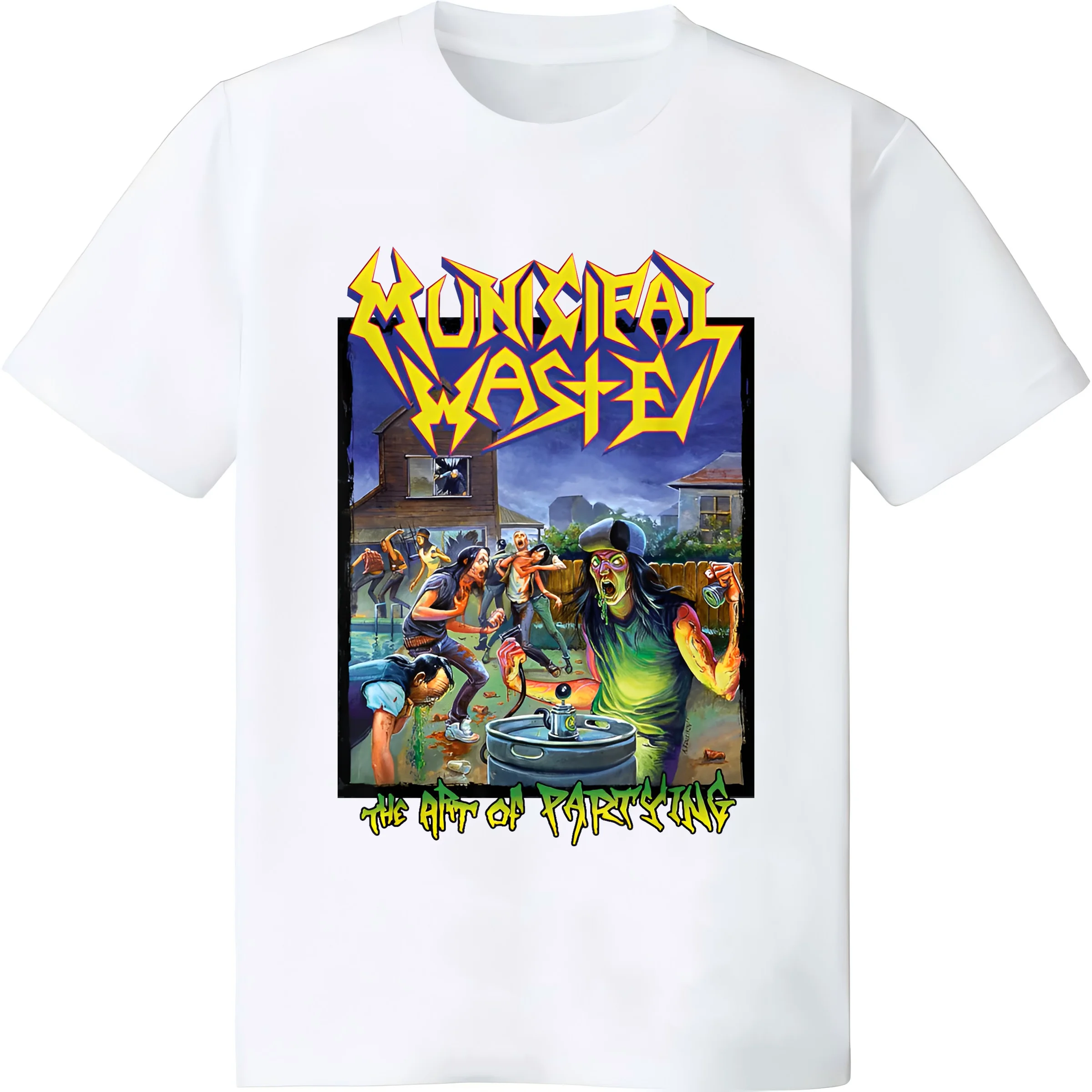 النفايات البلدية فن الحفلات تي شيرت #2