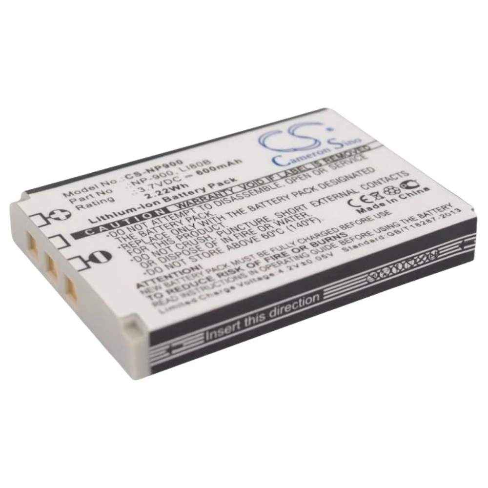 Li-ion Camera Battery for Kyocera, 3.7V, 600mAh, Compatible Models:  EZ 4033