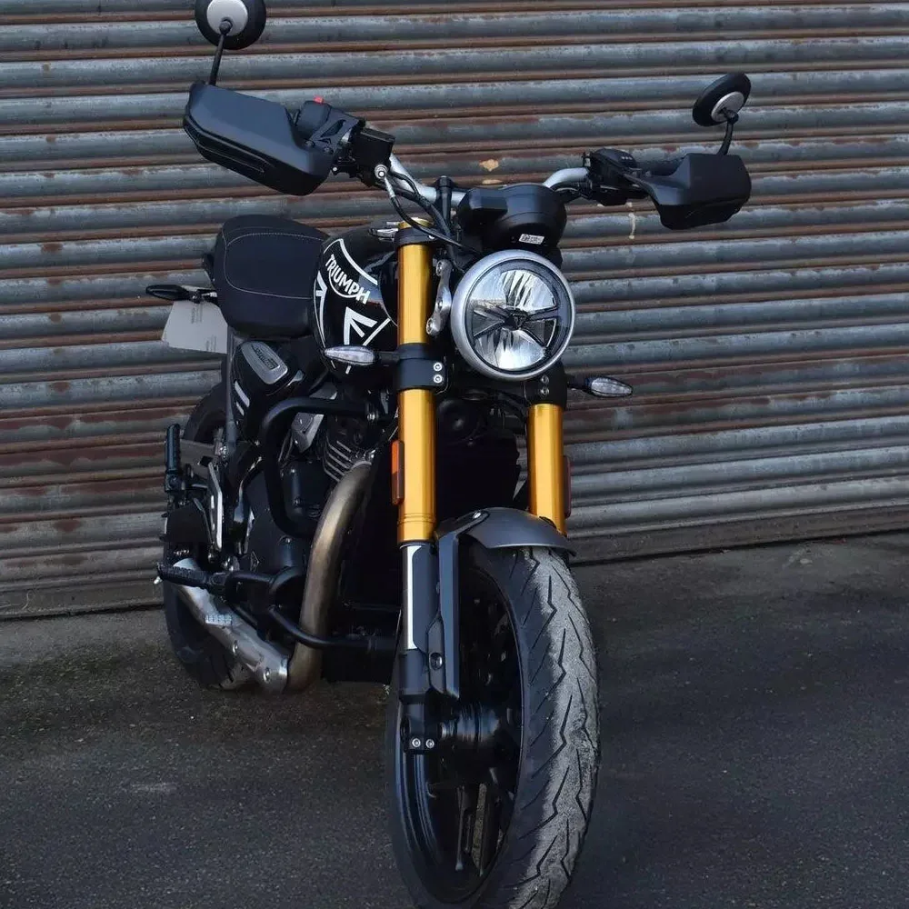 Protège-mains Moto Triumph Speed 400 2024-2025 - Noirs, Style Et Protection Pour Guidon