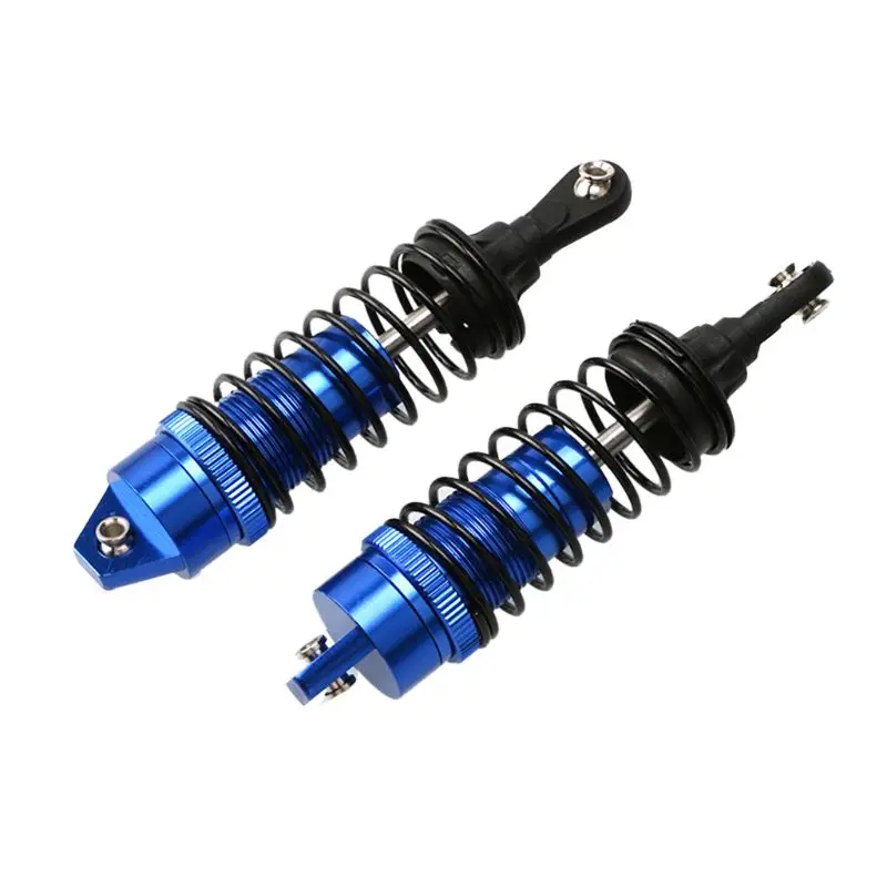 Aluminium Alloy Shock Absorber Assembled Full Metal Big Bore Shocks Front & Rear for Traxxas 1/10 Slash 4x4 RC Car Truck Acc