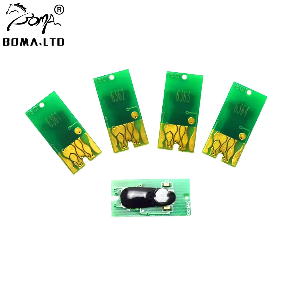 HOT!! 700ml/Color 7700 9700 Cartridge Chips For Epson T6361 - T6364 T6368 7710 9710 PRO7700 PRO9700 Plotter Printer