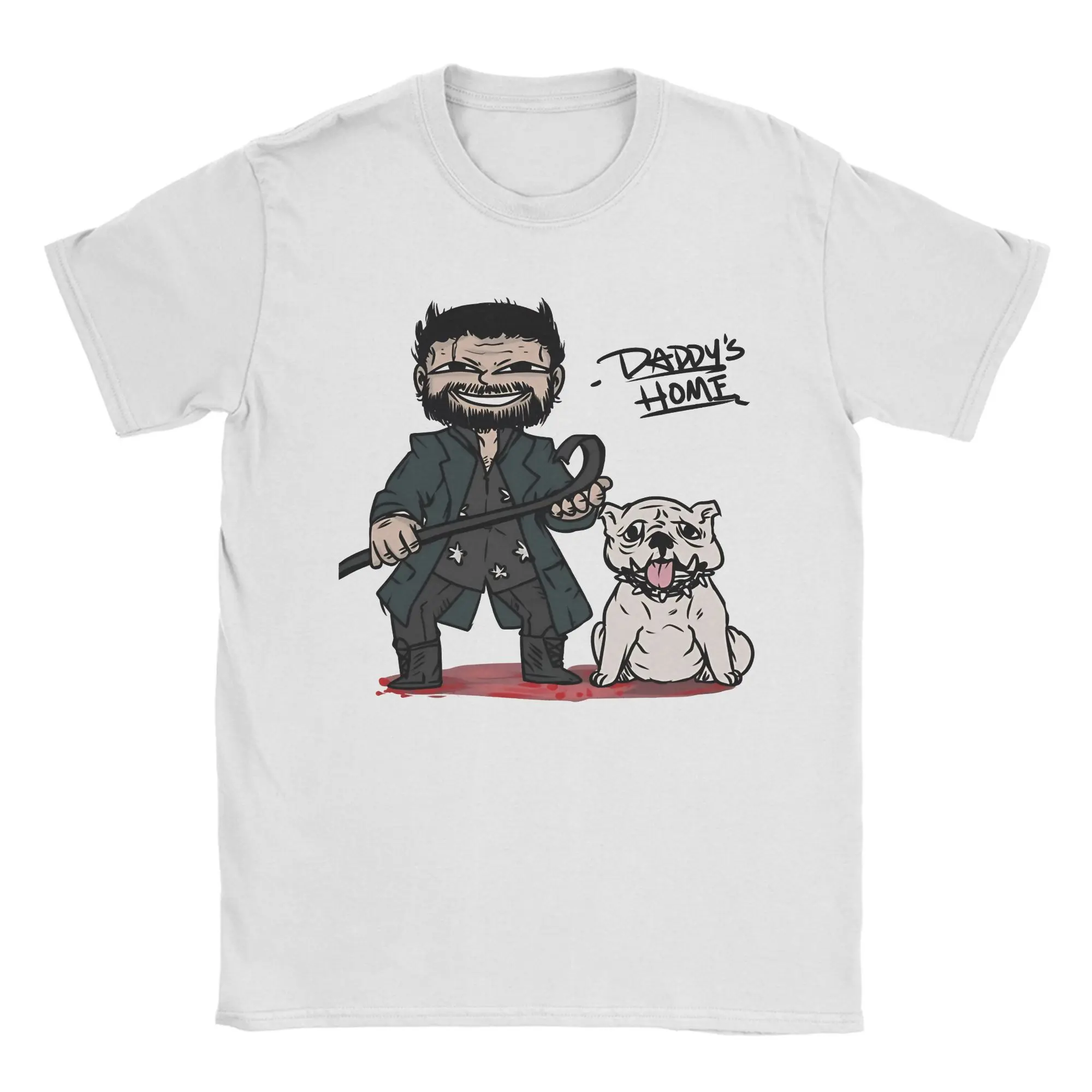 Billy Butcher And Dog T Shirt Summer The Boys Streetwear T-Shirts Cotton Hippie Tee Shirt For Male Short Sleeve Casual Clothes