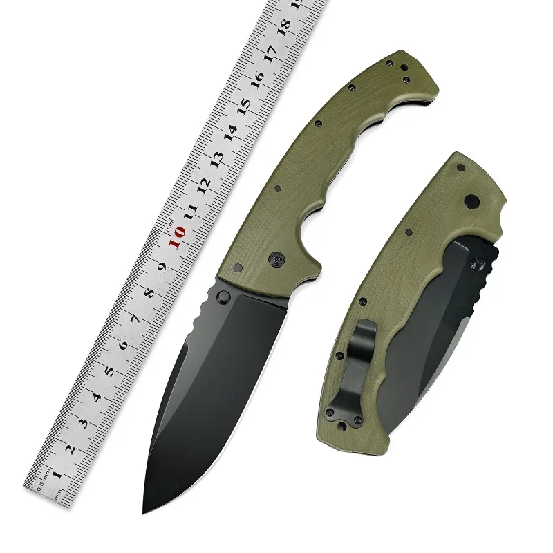 

50MAX Folding Knife S350VN Blade G10 Handle Camping Survial Outdoor Hunting Tactical Pocket Utility Fruit Knives EDC Multitool