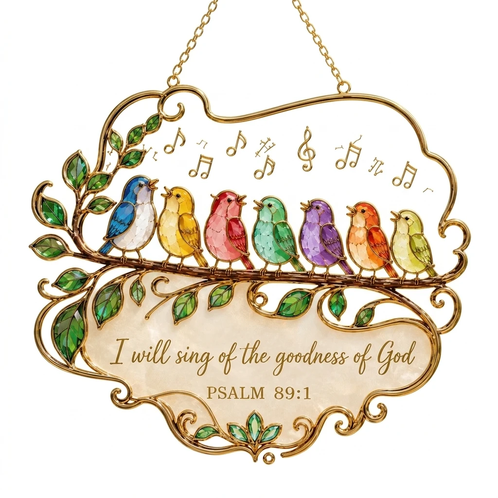 Acrylic Window Suncatcher Elegant Home Decor for Women 20cm Square Rainbow Prism Hanging Ornament Panel