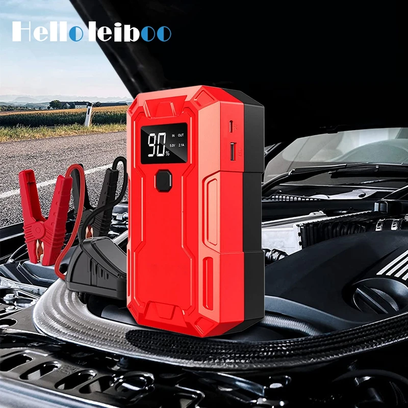 Power Bank 800A 12V Car Battery Jump Starter Portable Charger Car Booster Auto Starting Device Emergency Starter