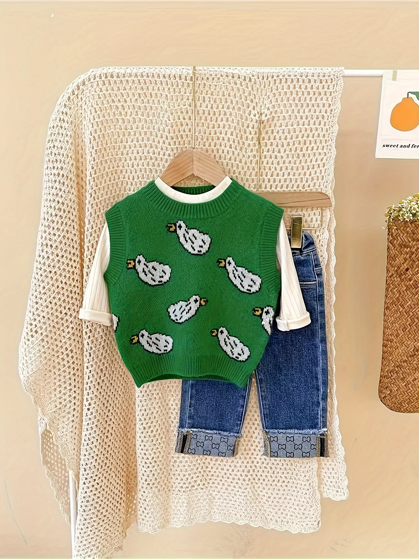 Frühlingskleidung für Mädchen, Neuer Stil Koreanischer Basis-Oberteil für Kleine und Mittelgroße Kinder, Stilvolle Weste für Baby-Mädchen – Detail 2