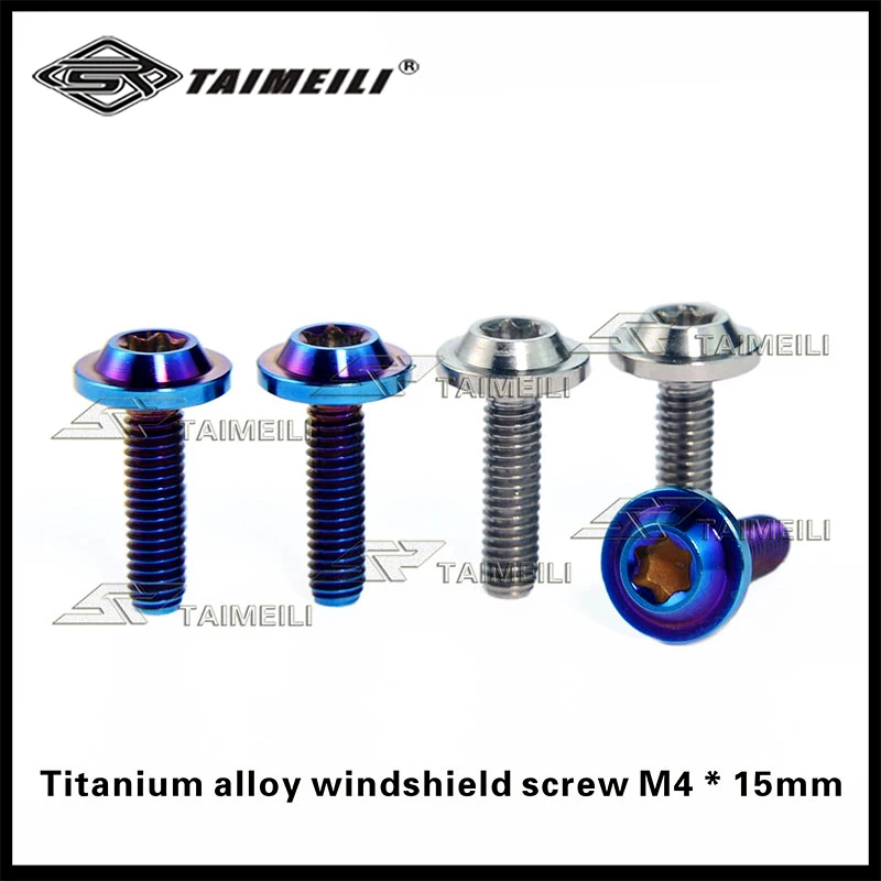 Titanium alloy windshield screw M4*15 s1000rr modified screw