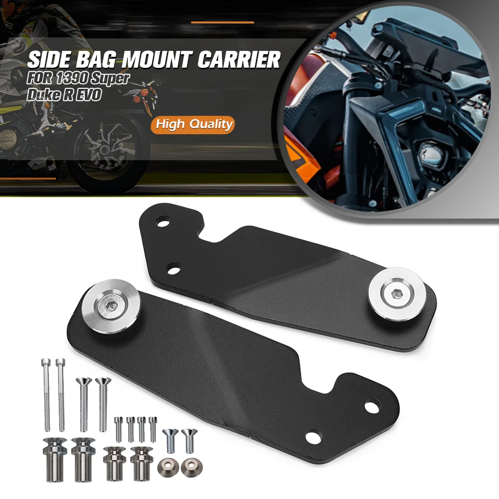 

FOR KTM 1390 Super Duke R EVO 2024-2025 Motorcycle CNC Accessories Side Bag Mount Carrier 1290 Super Duke R 2020-2021-2022-2023