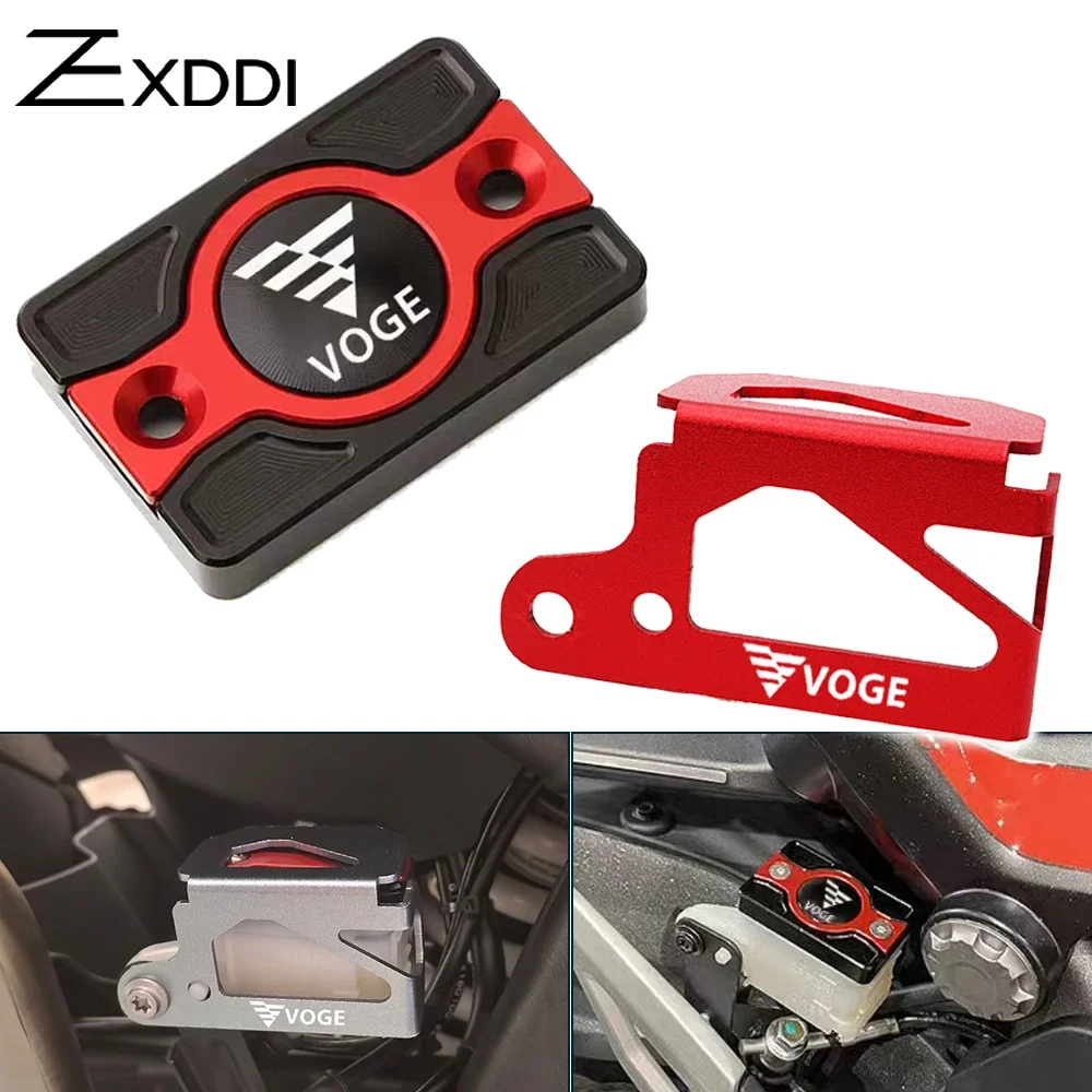 

For Loncin Voge DS525X DS 525 X RR660S rr660s 2023 2024 Motorcycle Rear Brake Fluid Reservoir Cover Guard Protector Accessories