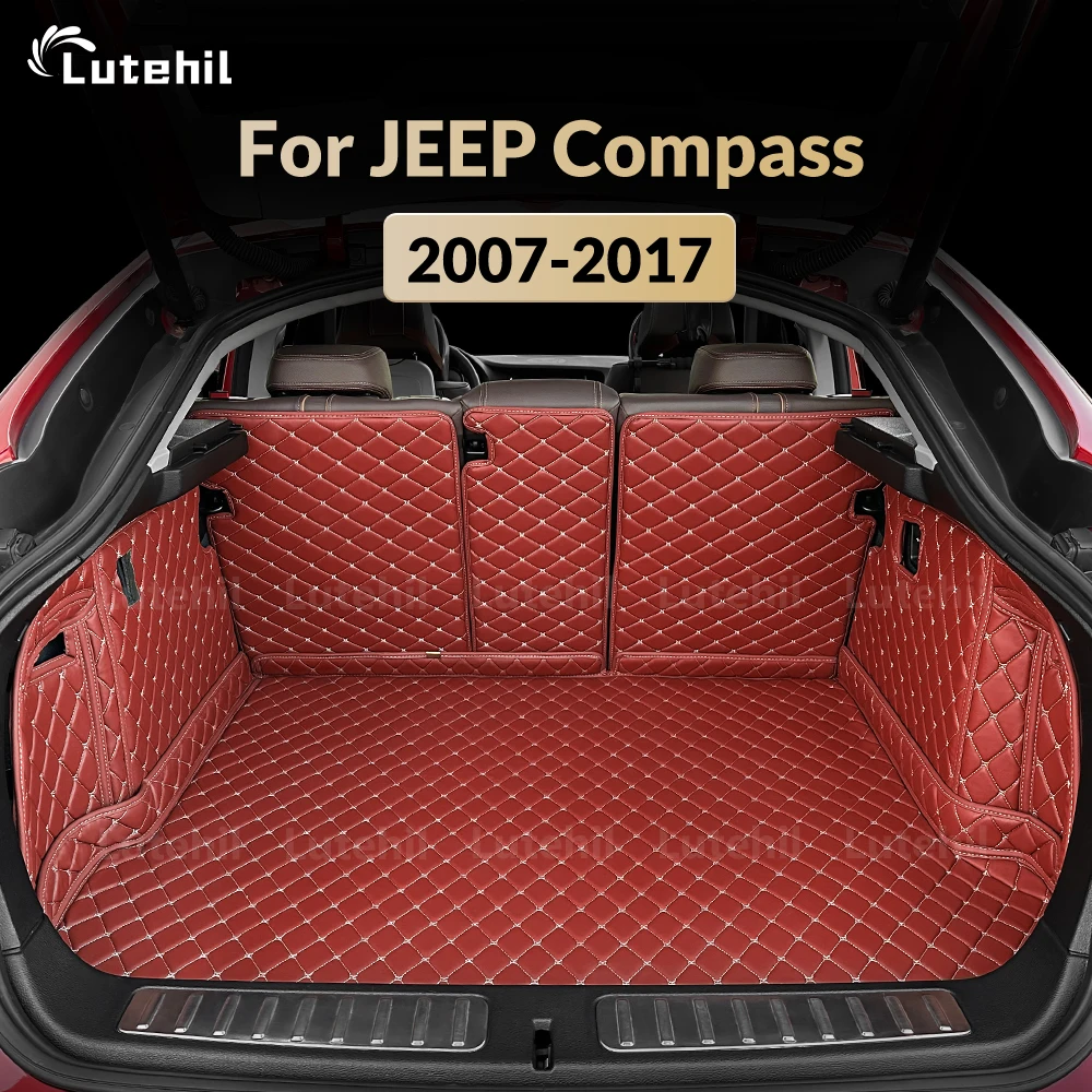 

Для JEEP Compass 2007-2017 16 15 14 13 12 11 10 09 08 Автоматический коврик для багажника с полным покрытием Автомобильный грузовой вкладыш Аксессуары для интерьера