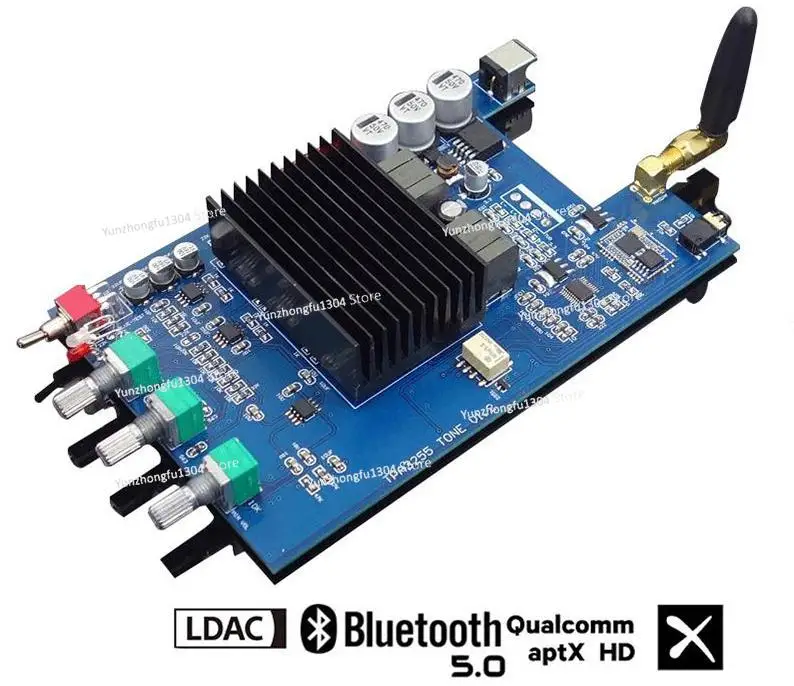 

New TPA3255 Audiophile HIFI Bluetooth 5.0 High Power Amplifier Board Digital Amplifier 300W+300W