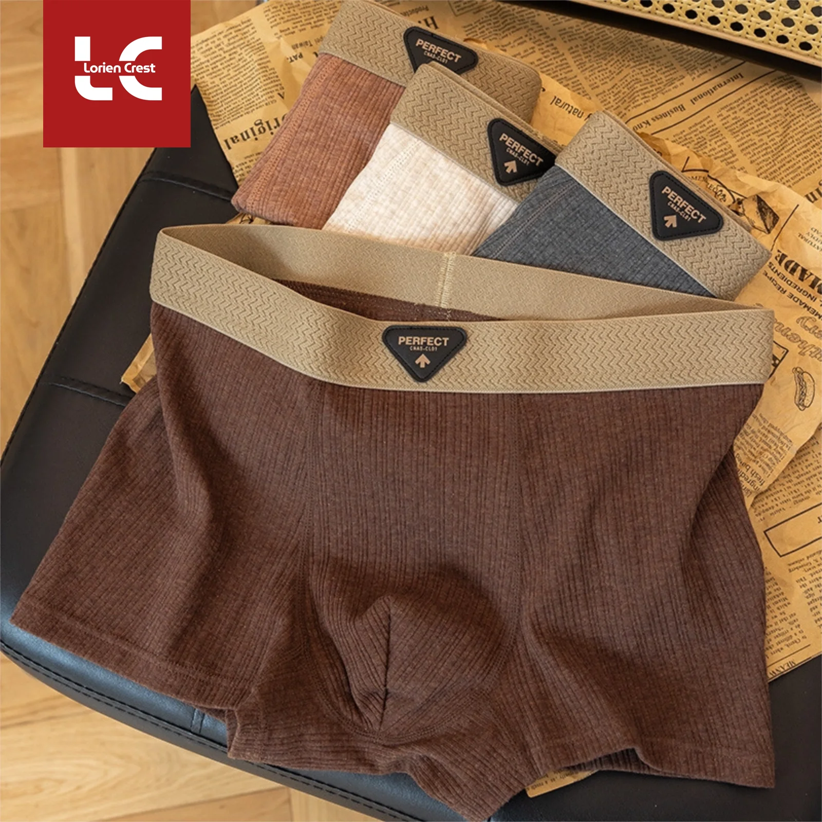

3pcs pure cotton breathable Men's underwear boxers sports youth boxer breathable antibacterial