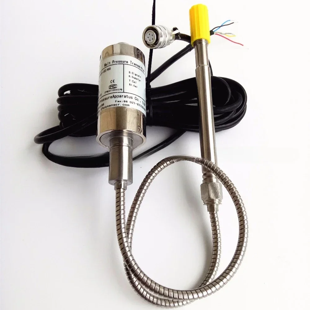 

ZHYQ PT124B-121 4-20mA Output Flexible Stem Melt Pressure Transmitter Pressure Sensors