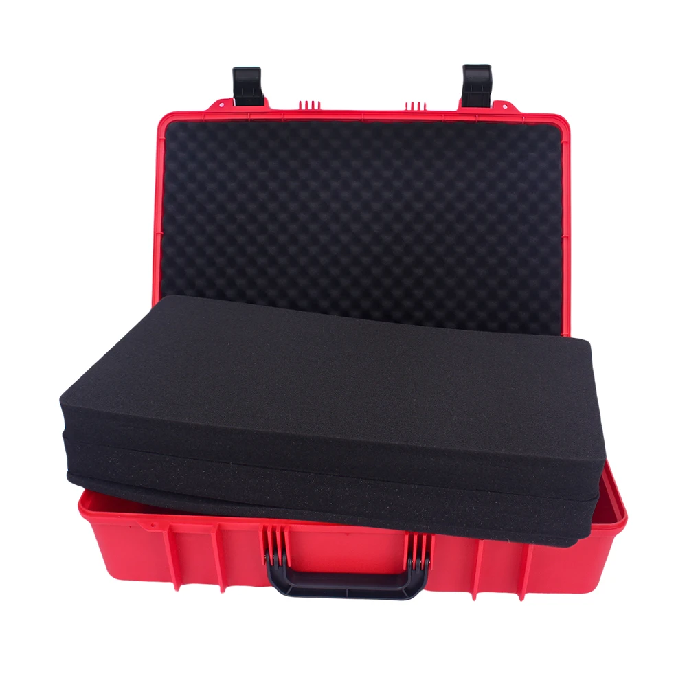 Safety Hard Carry Case Tool Box With Foam Storage Box Instrument Toolbox Hard Plastic Case Tool Box Organizer