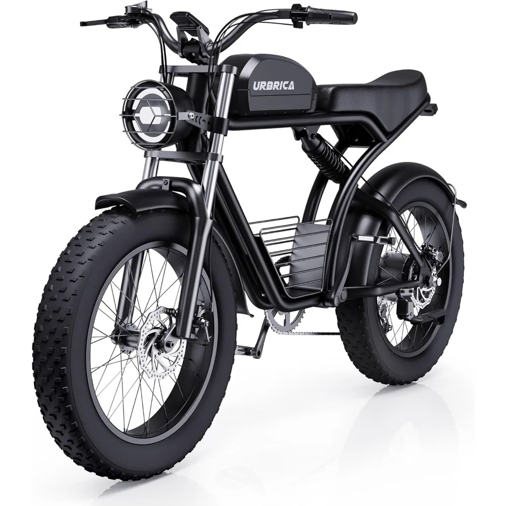 Electric Bike for Adults,1500W 30MPH,Max 75Miles Electric Motorcycle 20