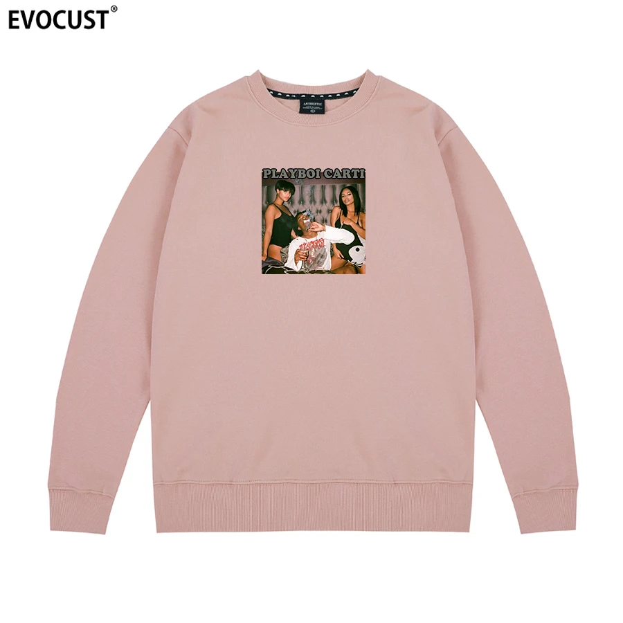

Playboi Carti Hip Hop Awesome guys rap Vintage Harajuku Graphic Funny Rapper Sweatshirts Hoodies men women unisex Combed Cotton