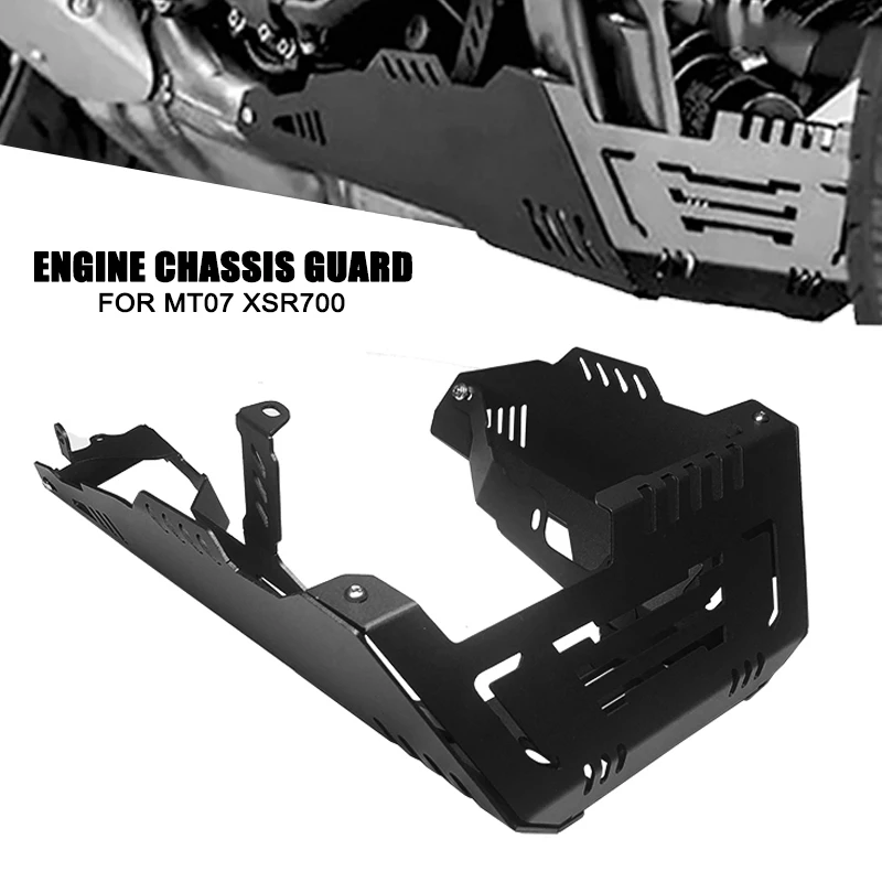 

Skid Plate Engine Protector Guard Chassis Protection Cover For YAMAHA MT07 MT-07 2014-2020 XSR700 XSR 700 2018-2020 Motorcycle