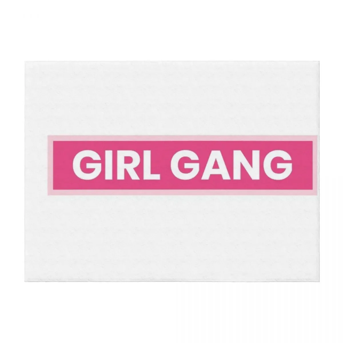 

Girl gang Throw Blanket Stuffeds Designers Thin Tourist Blankets