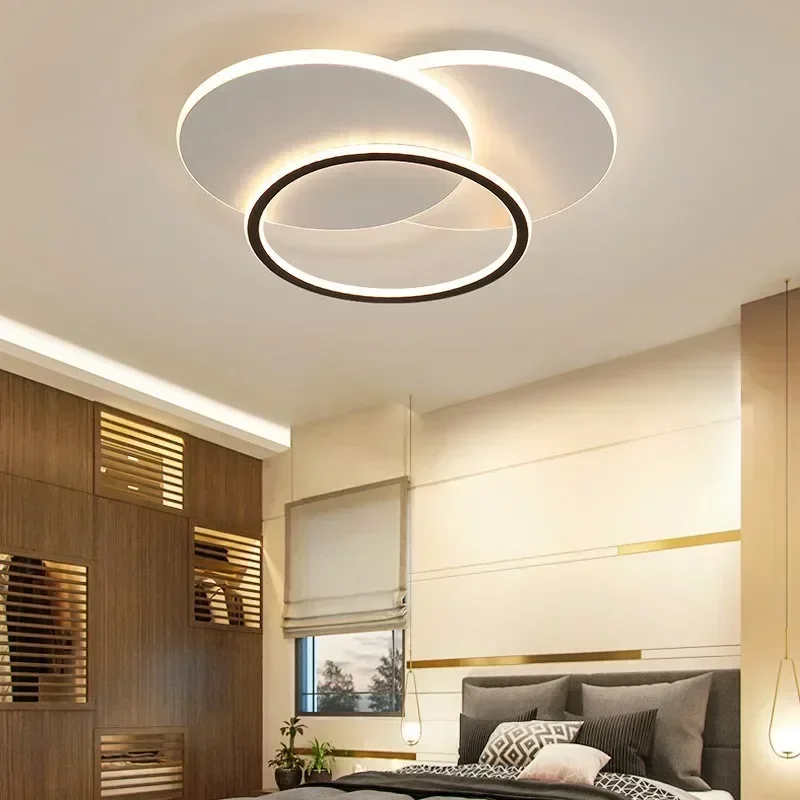 

NewModernLED Ceiling Chandelier For Living Dining Bedroom Balcony Kitchen Ceiling Lamp Indoor Home Decor Lighting Fixture Luster