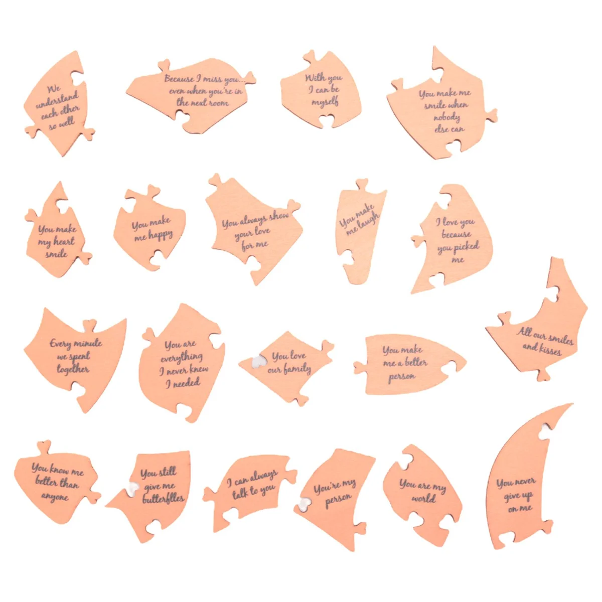 32Pcs Reasons Why Love You Wooden Heart Puzzle, Anniversary Love Puzzle Prezenty dla żony, męża, dziewczyny