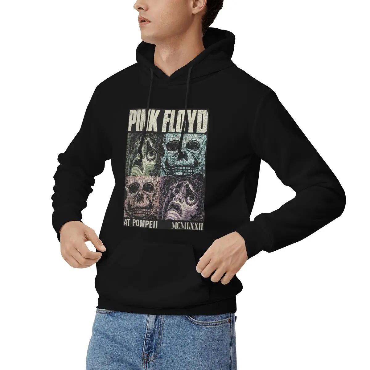 الوردي فلويد لايف في Pompeii Memento موري هوديس الرجال النساء بلوزة كاجوال بلوزات موضة ملابس طويلة الأكمام الخريف الشتاء