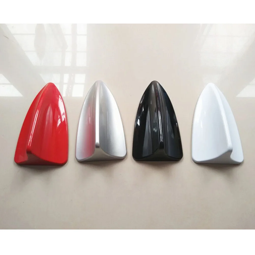 

Universal Car Aerial Shark Fin Antenna Silver Stylish Durable Easy Installation No Drills Required Cool Design