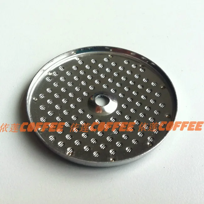 Semiautomatic coffee machine brewing head filter screen water separator accessories