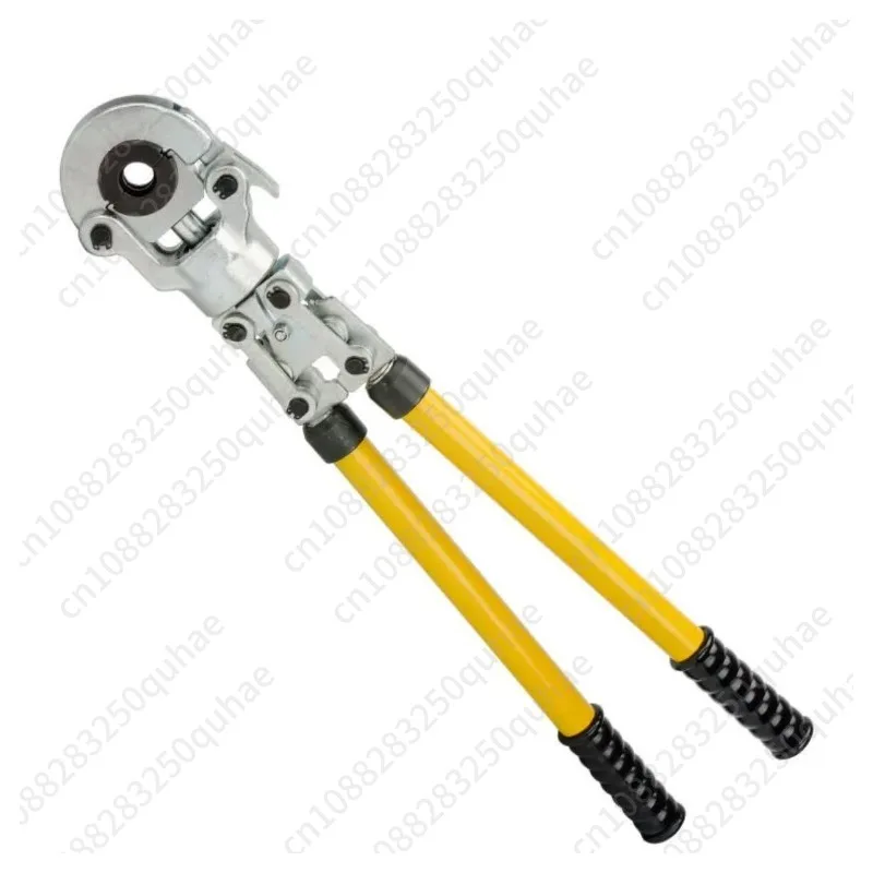 

Handheld Mechanical Pipe Crimper, Hydraulic Crimping Tool Kit for PEX/Aluminum/Stainless Steel Plumbing