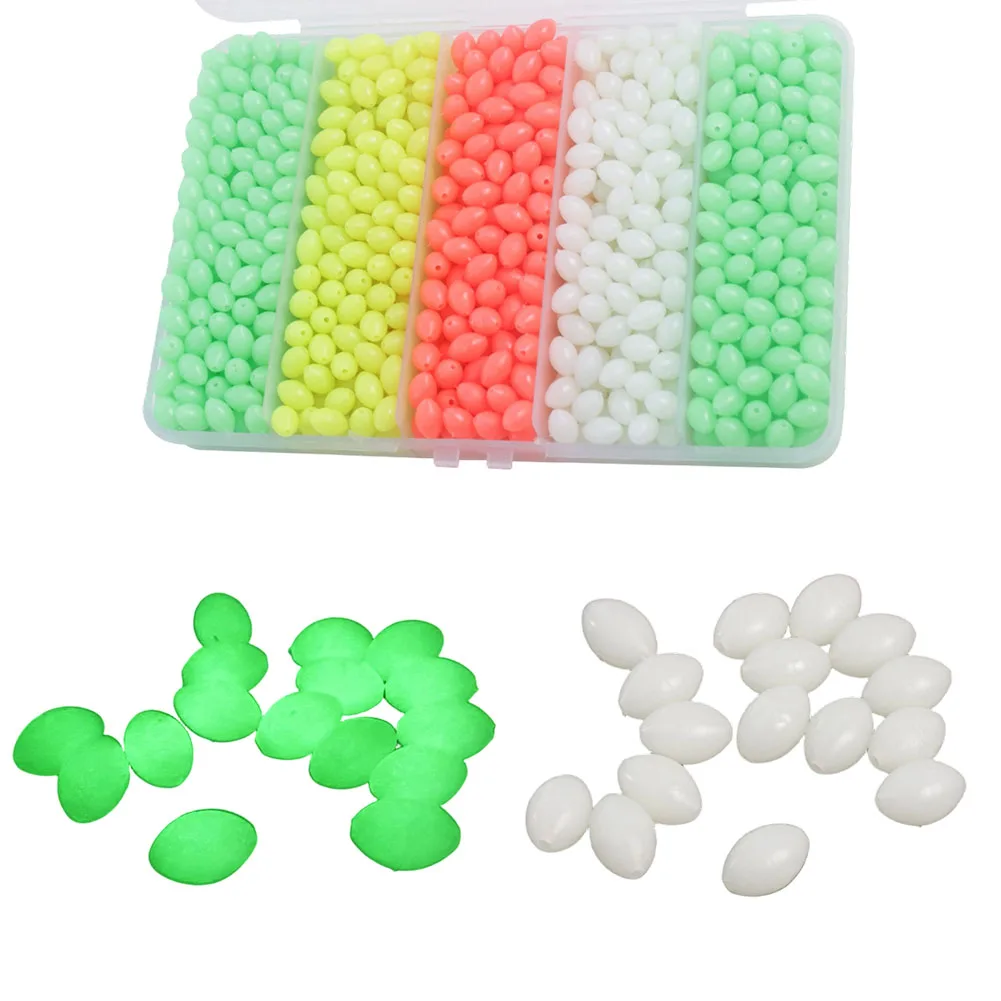 glow-in-the-dark-fishing-beads-1000-pcs-diamond-shaped-7x10mm-luminous-plastic-beads-for-nighttime-angling-use