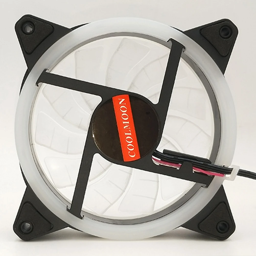 

Rgb Fan Low-noise CPU Cooling Cooler The Host Double Aperture Computer Accessories Fans LED