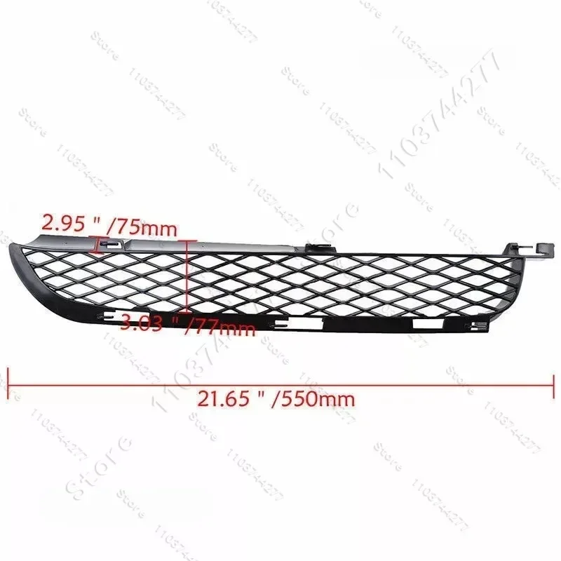 For 2000-2007 BMW X5 (E53) Front Lower Bumper Grille Inlet Grill Exterior Replacement Accessories 51117116397 51117116398
