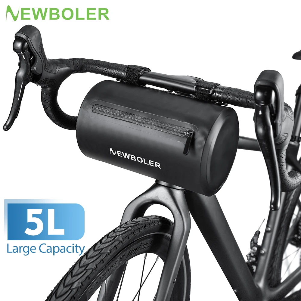 

NEWBOLER Водонепроницаемая новая сумка на руль, велосипедные сумки, сумка на раму, многофункциональная портативная сумка на плечо, аксессуары для велосипеда