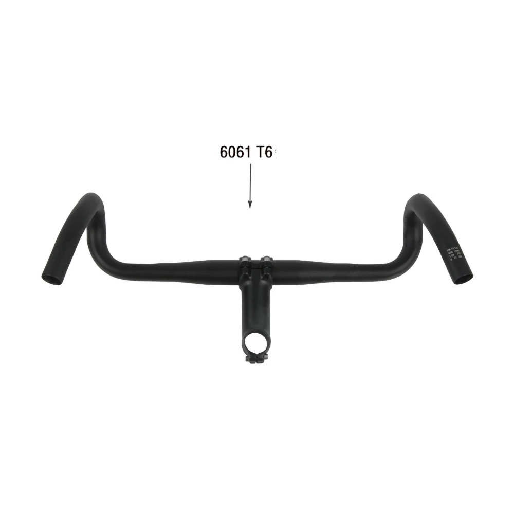 UNO HB-FL12 Gravel Bicycle Bent Bar Road Racing Bike Drop Handlebar Aluminum Alloy  31.8*400/420/440/460mm Bicycle Accessories