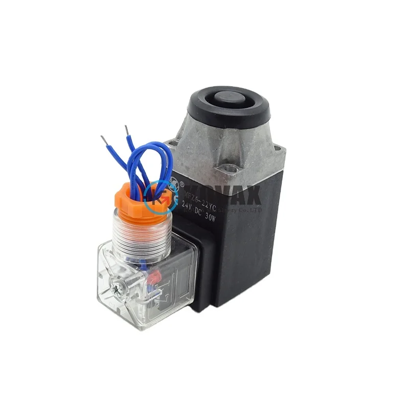 For Mfz6-22yc High Quality Hydraulic Quick Change Solenoid Valve Excavator Parts Ac220v/dc24v