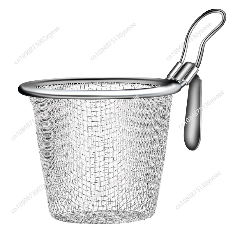 Stainless Steel Colander Strainer Basket Food Kitchen Colander Baskets Hot Pot Frying Strainers Serving Noodle