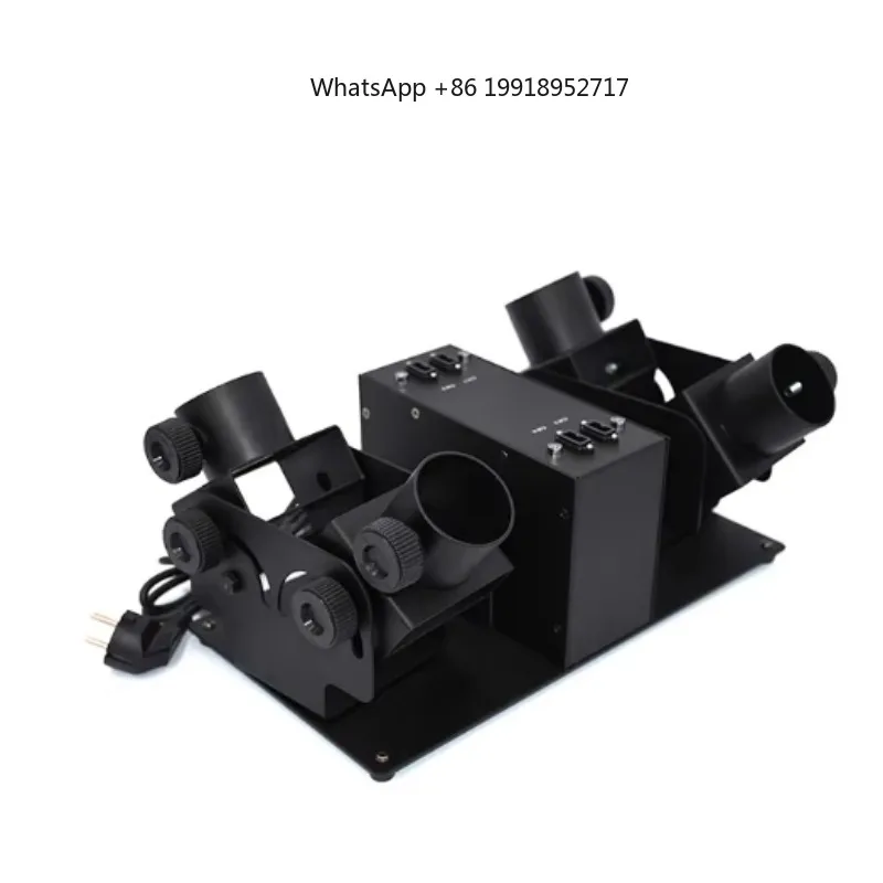 Immediate Response To DMX Controller Single Shot Launcher Longer Jet Distance 60W Confetti Electric Cannon Machine Party