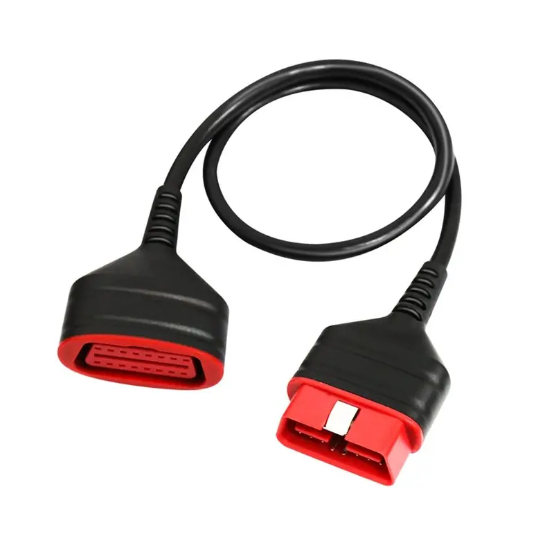 

Универсальный удлинительный кабель OBD2 16-контактный (штекер-гнездо) для автомобильной диагностики, адаптер-удлинитель для авто