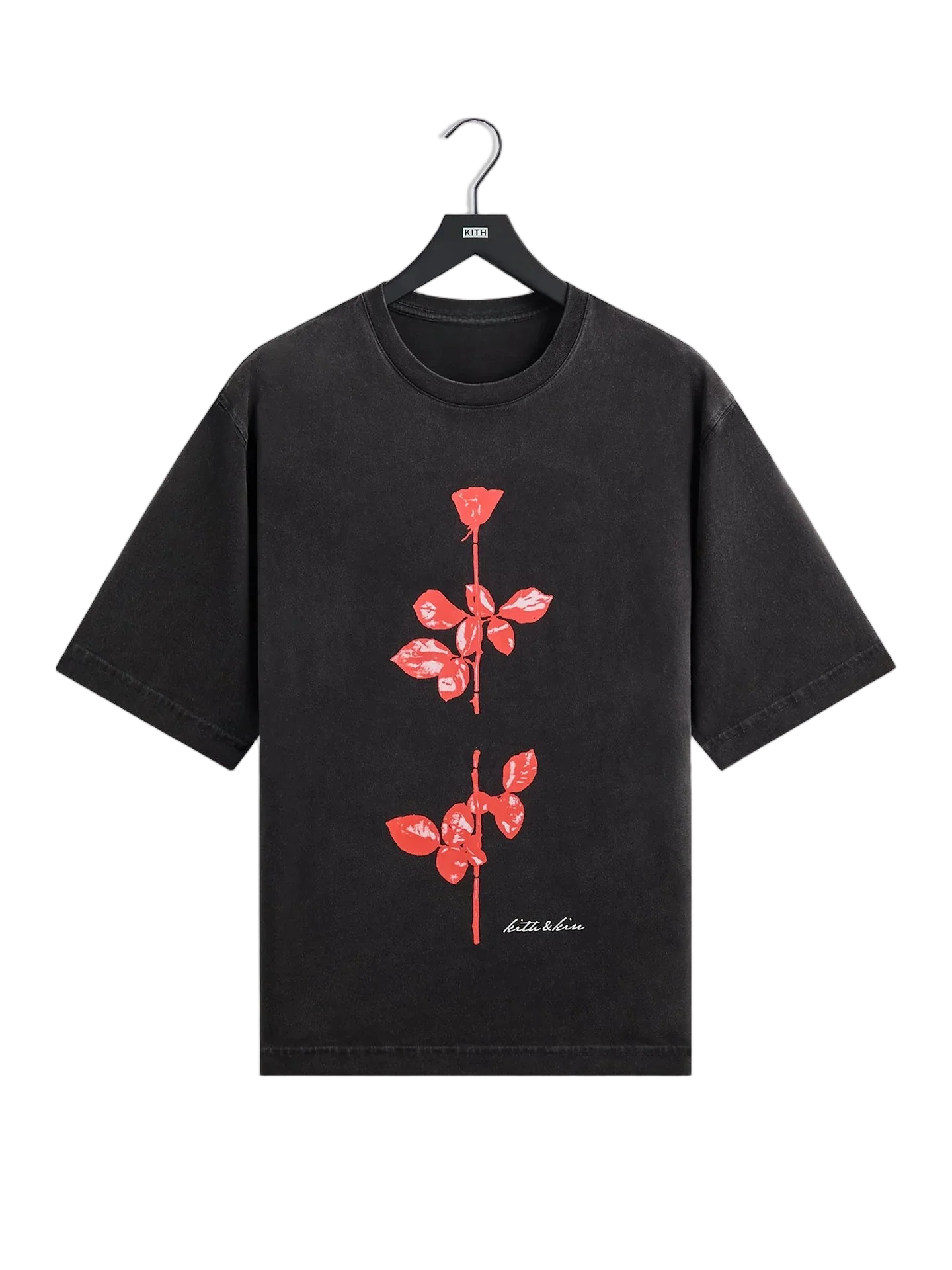 Pure Cotton Short Sleeve T-Shirt Band Collection DBD Kith Recoard Digital Print Standard Fit Youth Fashion Sweat Absorbent Su...