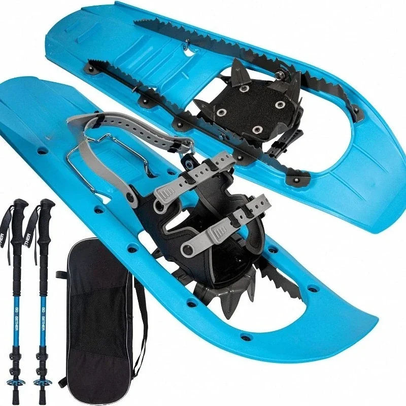 Outdoor climbing snow mountain equipment, alpine snow walking heightening shoes non-slip hiking shoes pedal snowboard