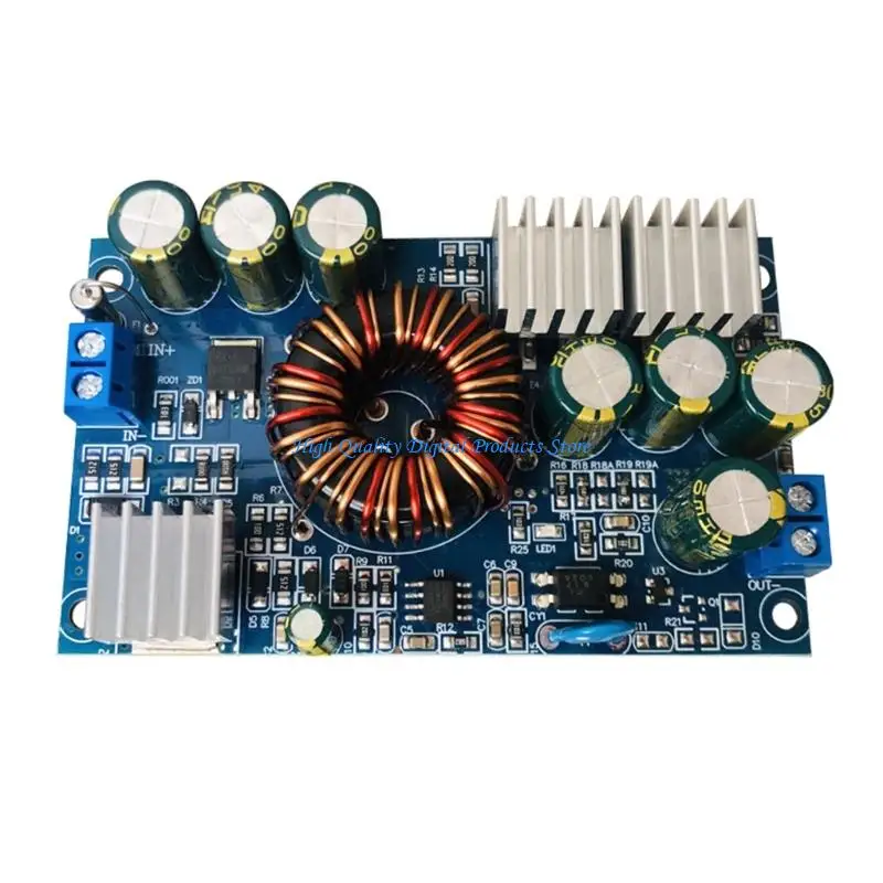 U2JE 9V 12V 19V 24V Precise Converter 12V-90V to 9V 12V 19V 24V Step Down Converter Power Supply Module Board 4A