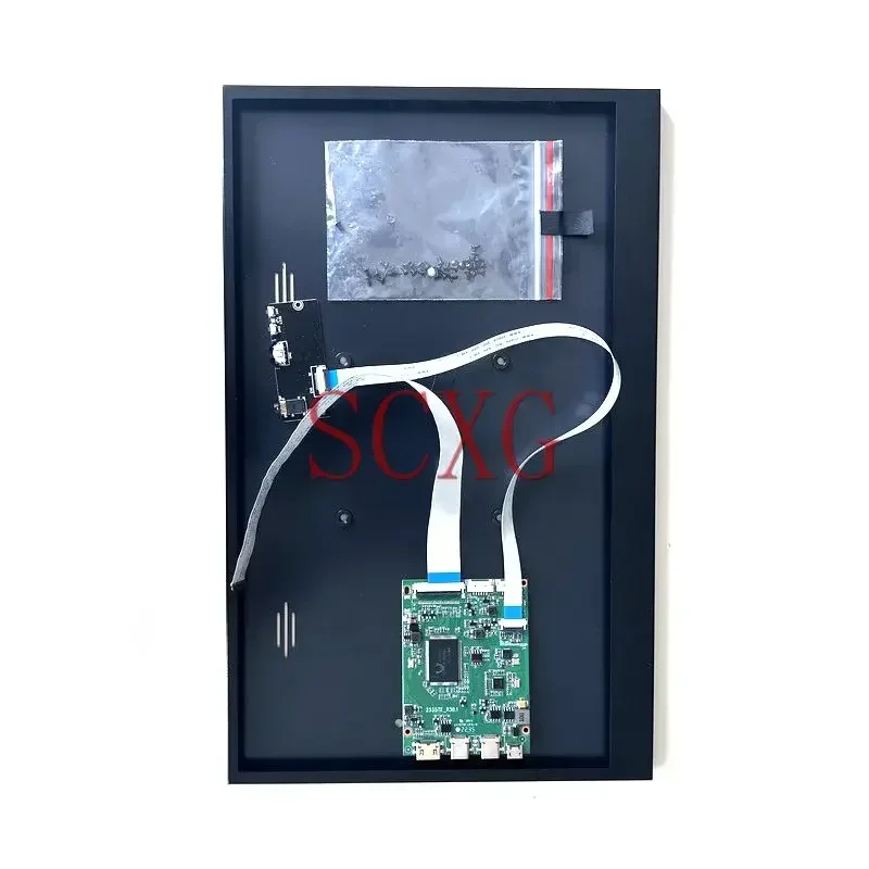 

Fit B173RTN02 17.3" 1600*900 EDP 30 Pin 2 TYPE-C Controller Driver Board+Metal Case Mini-HDMI Micro USB DIY Refit Kit
