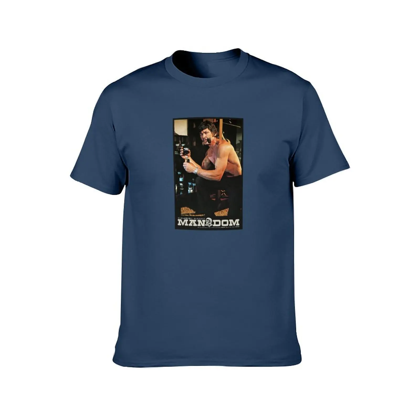 Mandom Charles Bronson Dark T-Shirt funny t shirts dark humor t shirt custom print man t shirt cotton
