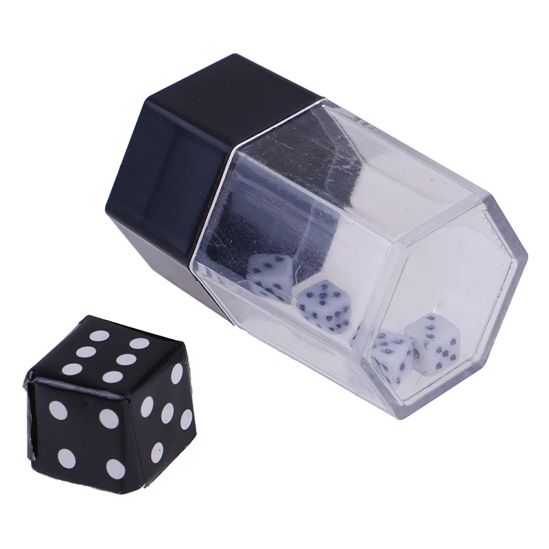 1Pc Dice Bomb Small Magic Tricks Explosion Dices Big to Small Magia Appearing Close Up Bar Gimmick Props Accessories Comedy