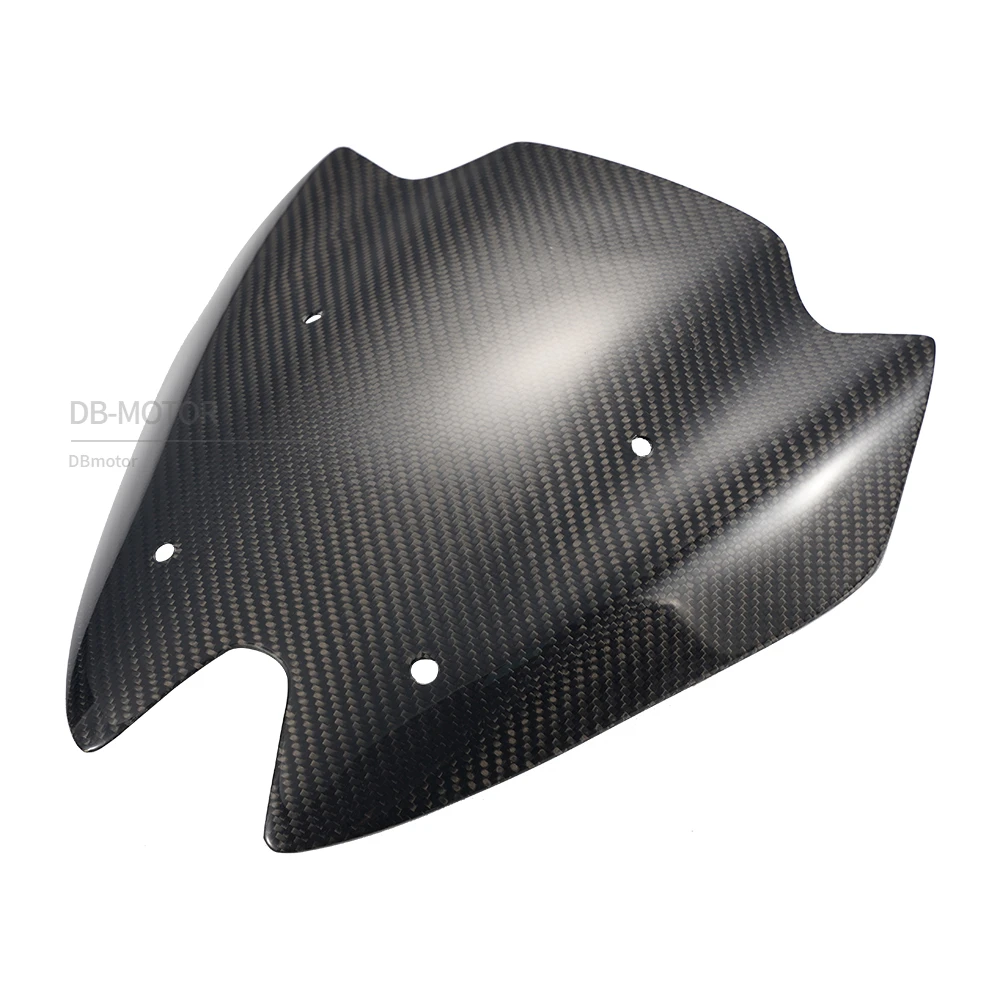 Motorcycle Accessories  Carbon Fiber Wind shield Windscreen  Fit For Kawasaki Z 1000 2011 2012 2013 2014