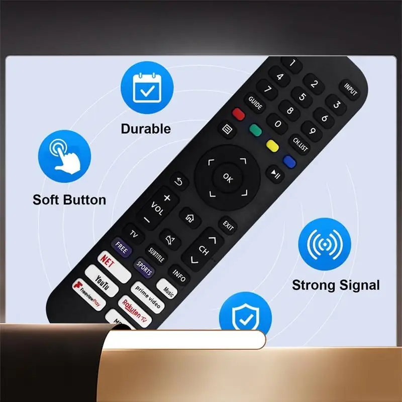 

Замените пульт дистанционного управления EN2AG30H для ЖК-телевизора Hisense EN2AG30H, пульт дистанционного управления-N35R