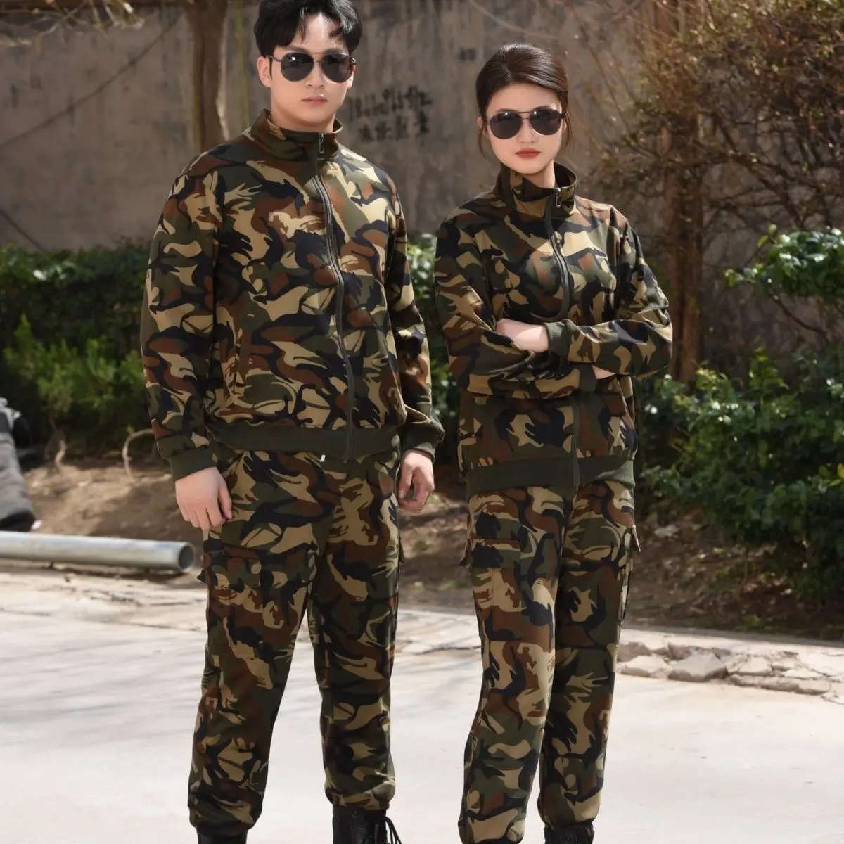 2026 US Marine Corps Outdoor Stretch Pak Heren en Dames Hetzelfde Camouflage-uniform