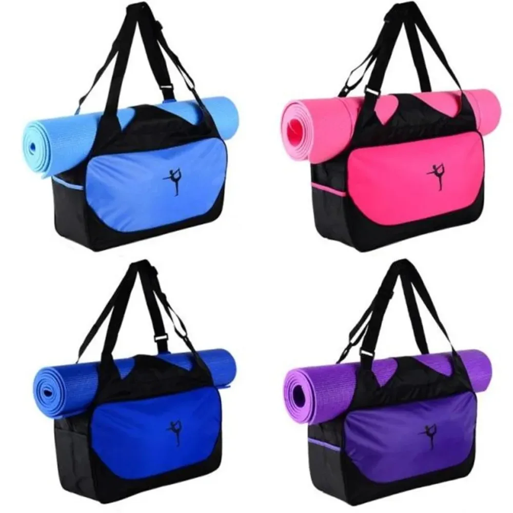 

1 PCS Portable Yoga Mat Backpack Gym Bags Multifunctional Waterproof Shoulder Carriers Gym Bag Sports Bag Without Yoga Mat