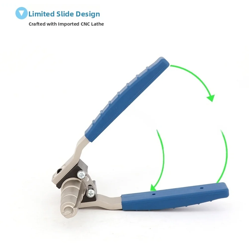 Manual Copper Tube Expander Copper Refrigeration Pipe Tool 6-22.3mm Copper Tube Expander Soft Rubber Coated Handle
