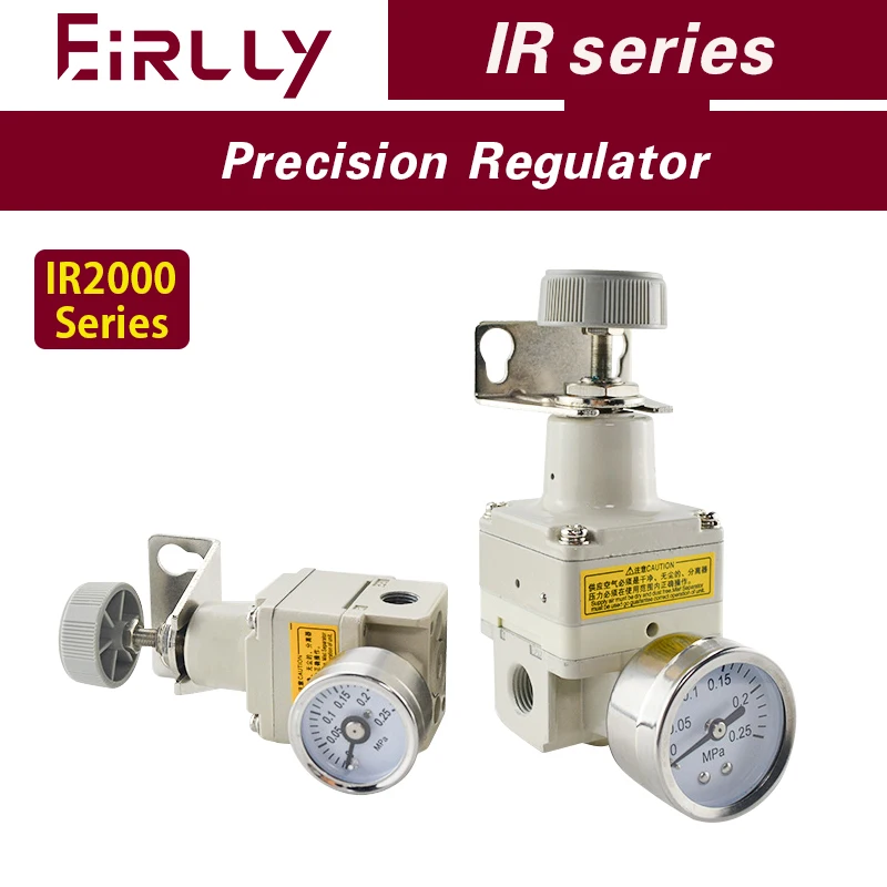 

High precision pressure regulating valve IR2000-02/IR2010-02/IR2020-02/IR2020-02BG IR2000-02BG IR2010-02BG air pressure reducer